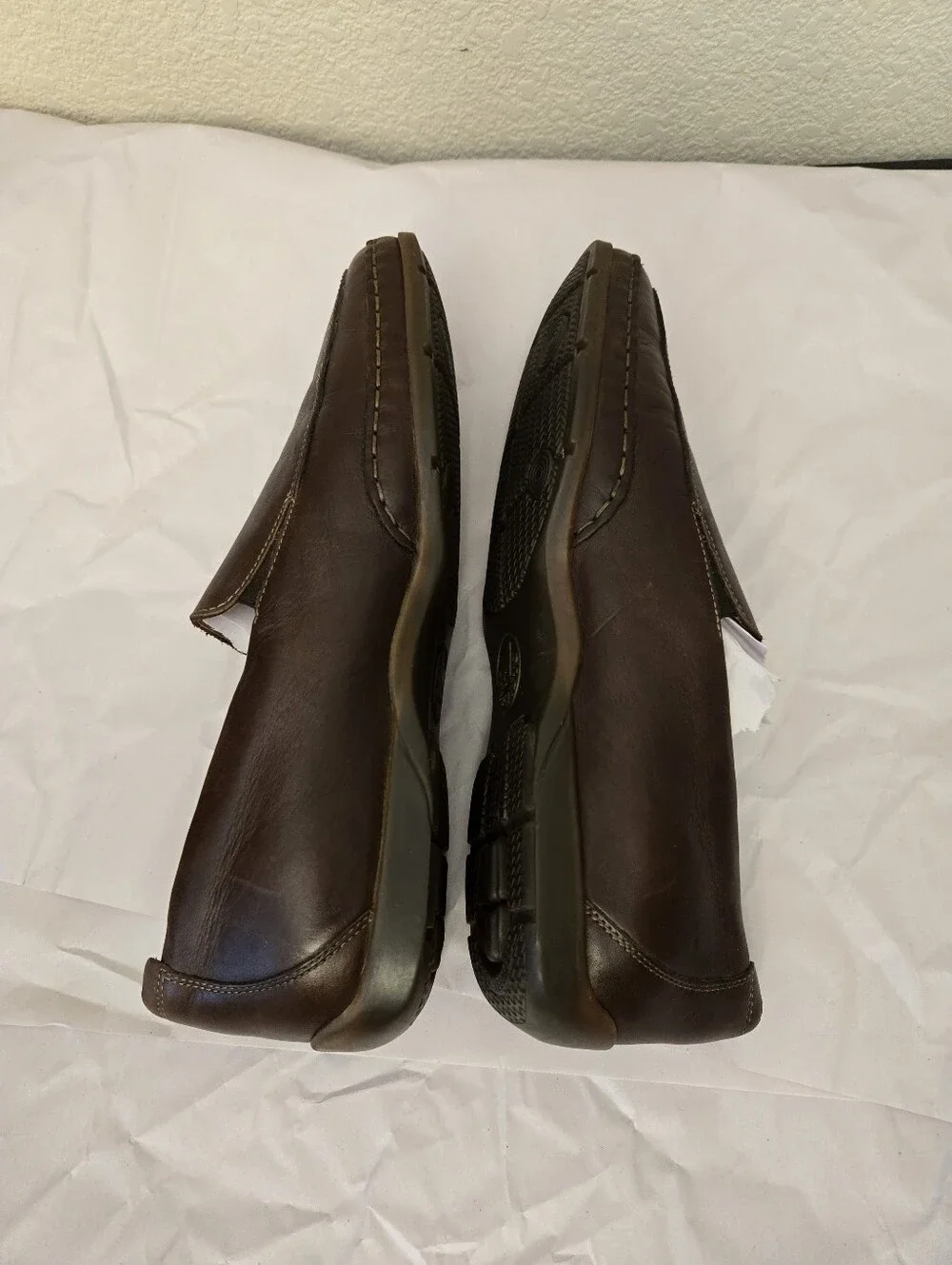 Mephisto Men's Sz 10.5 Edlef Slip On Loafers Dark Brown Leather Casual To Dressy